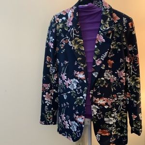 Floral Blazer S